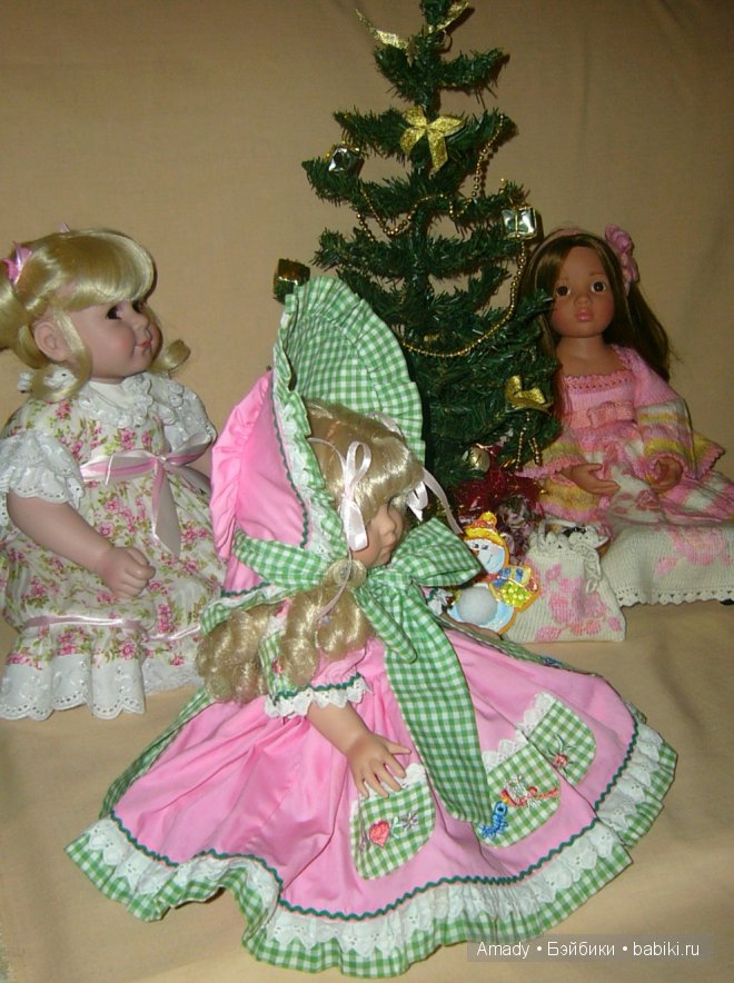 Наша новогодняя елочка — Куклы Gotz (Готц): Ханна