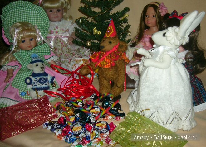 Наша новогодняя елочка — Куклы Gotz (Готц): Ханна