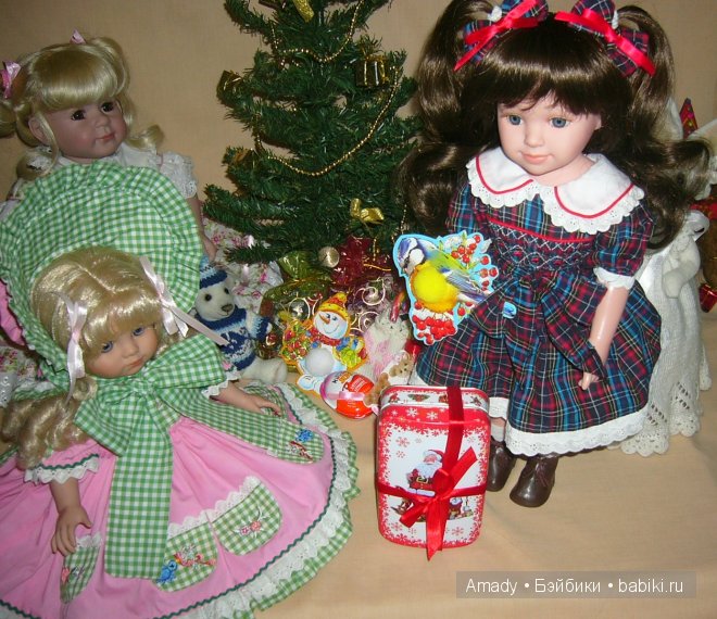 Наша новогодняя елочка — Куклы Gotz (Готц): Ханна