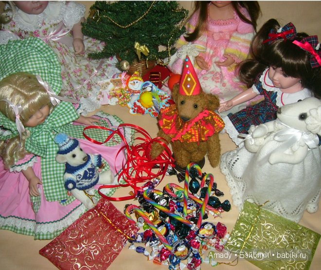 Наша новогодняя елочка — Куклы Gotz (Готц): Ханна