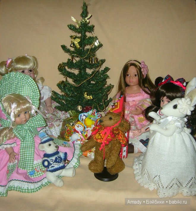 Наша новогодняя елочка — Куклы Gotz (Готц): Ханна