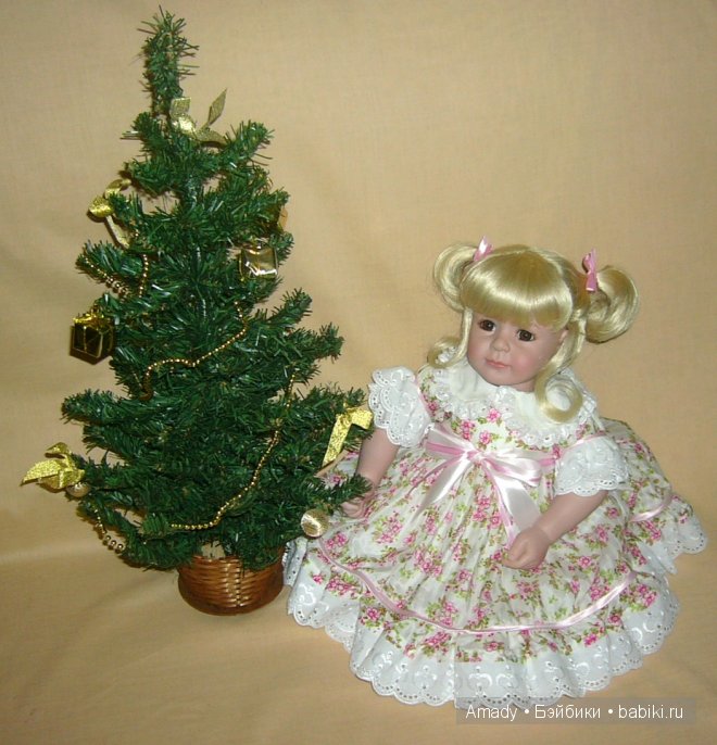 Наша новогодняя елочка — Куклы Gotz (Готц): Ханна