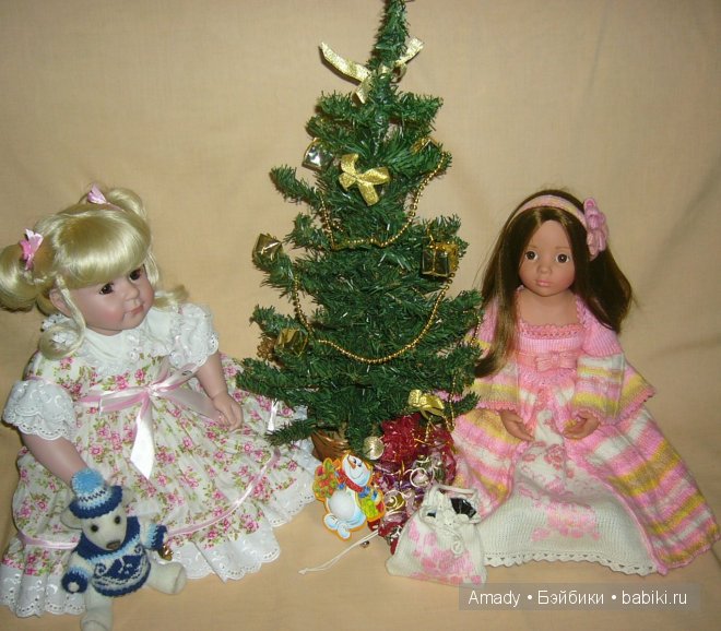 Наша новогодняя елочка — Куклы Gotz (Готц): Ханна