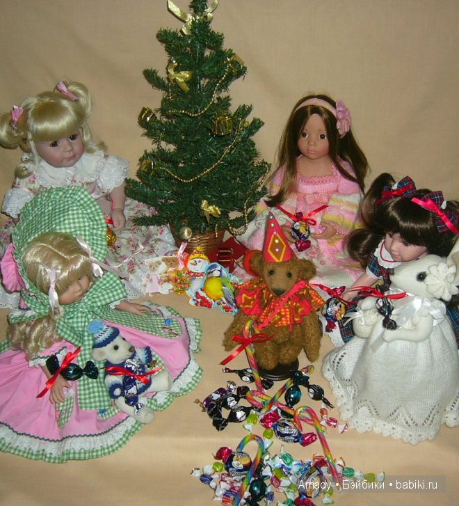 Наша новогодняя елочка — Куклы Gotz (Готц): Ханна