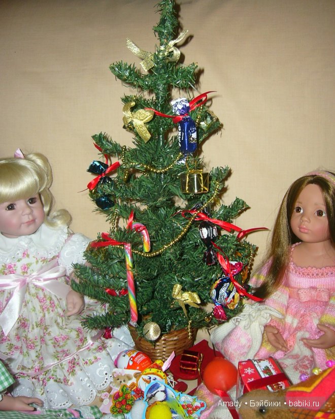 Наша новогодняя елочка — Куклы Gotz (Готц): Ханна