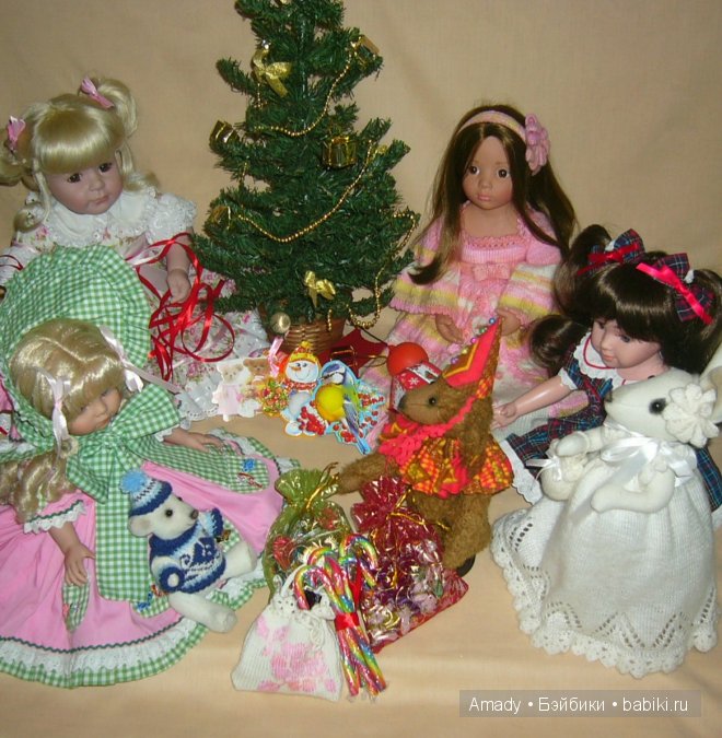 Наша новогодняя елочка — Куклы Gotz (Готц): Ханна