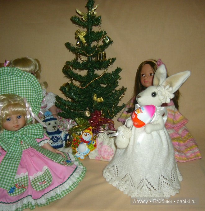 Наша новогодняя елочка — Куклы Gotz (Готц): Ханна