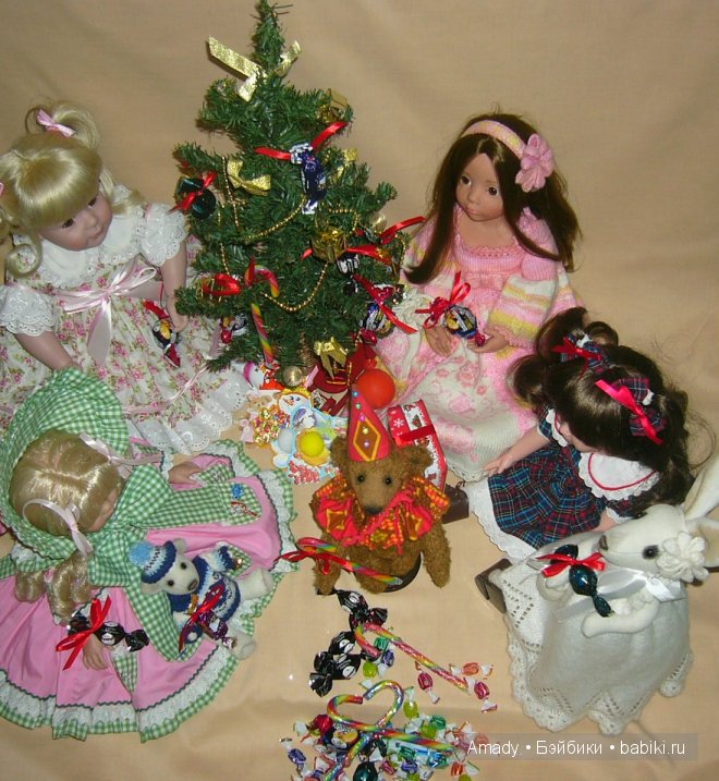 Наша новогодняя елочка — Куклы Gotz (Готц): Ханна