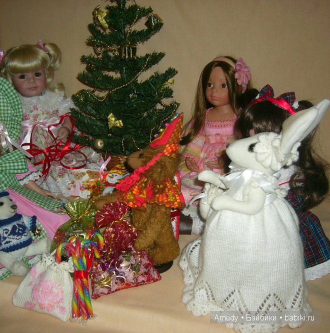 Наша новогодняя елочка — Куклы Gotz (Готц): Ханна