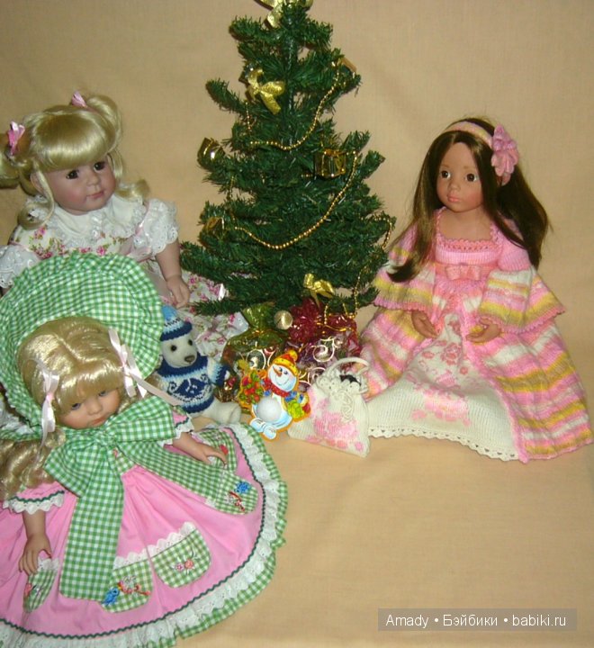 Наша новогодняя елочка — Куклы Gotz (Готц): Ханна
