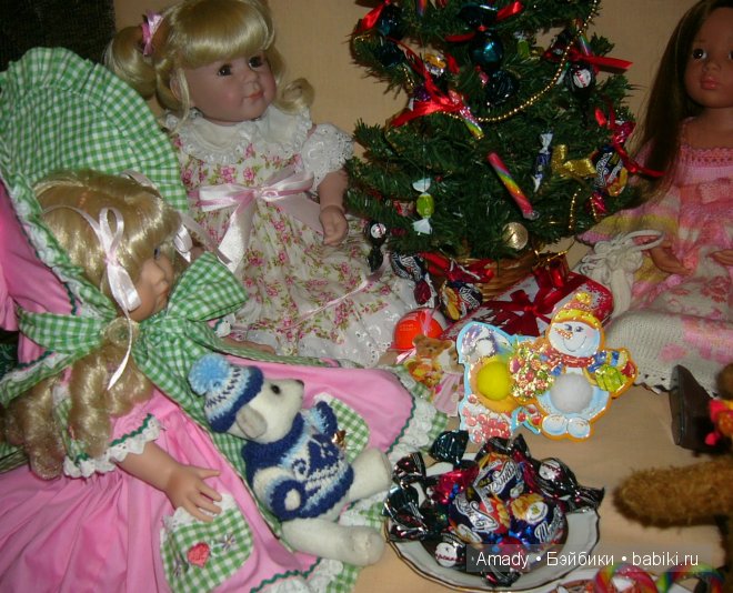 Наша новогодняя елочка — Куклы Gotz (Готц): Ханна