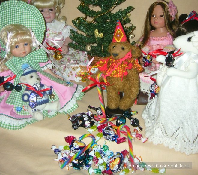 Наша новогодняя елочка — Куклы Gotz (Готц): Ханна