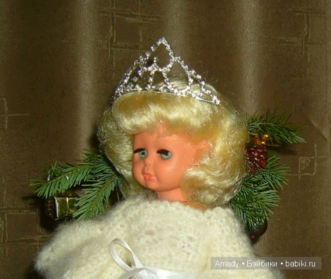 Поздравление с Рождеством от моих винтажных куколок