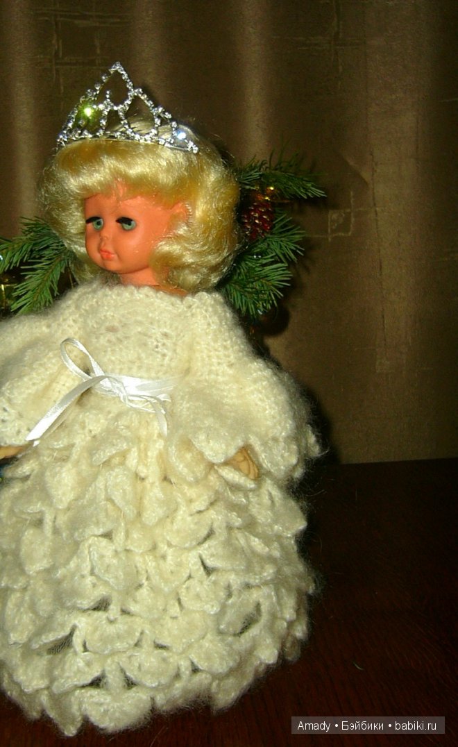 Поздравление с Рождеством от моих винтажных куколок