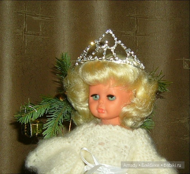 Поздравление с Рождеством от моих винтажных куколок