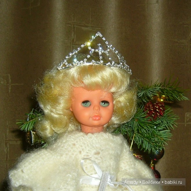 Поздравление с Рождеством от моих винтажных куколок