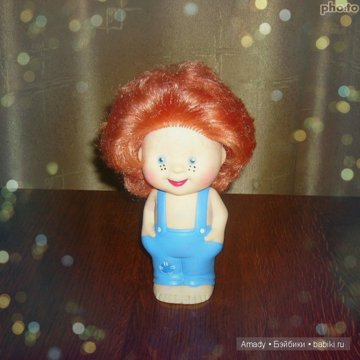 Рыжий мега-позитивчик — Советские винтажные куклы (СССР): Ленигрушка (фото 6)