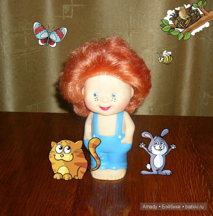 Рыжий мега-позитивчик — Советские винтажные куклы (СССР): Ленигрушка