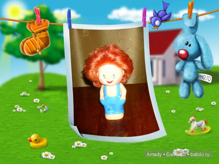 Рыжий мега-позитивчик — Советские винтажные куклы (СССР): Ленигрушка