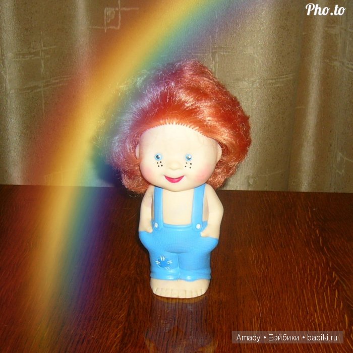 Рыжий мега-позитивчик — Советские винтажные куклы (СССР): Ленигрушка (фото 5)