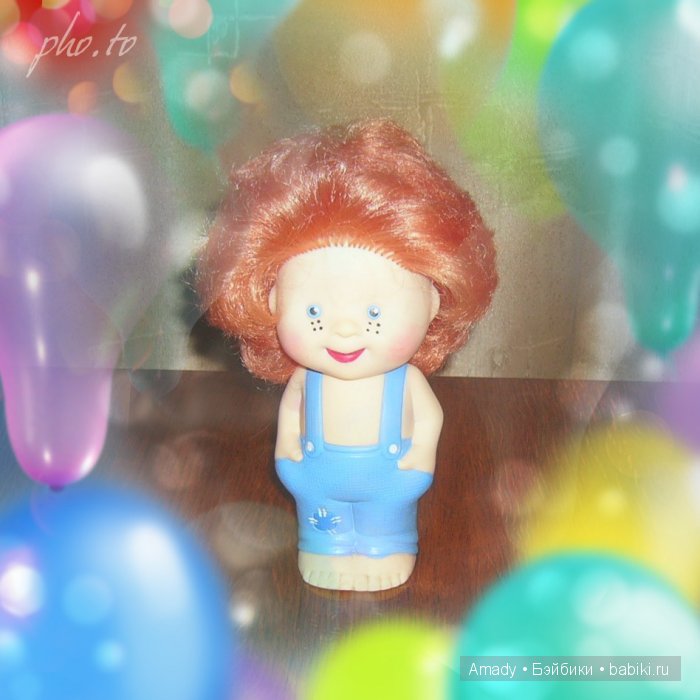 Рыжий мега-позитивчик — Советские винтажные куклы (СССР): Ленигрушка (фото 3)