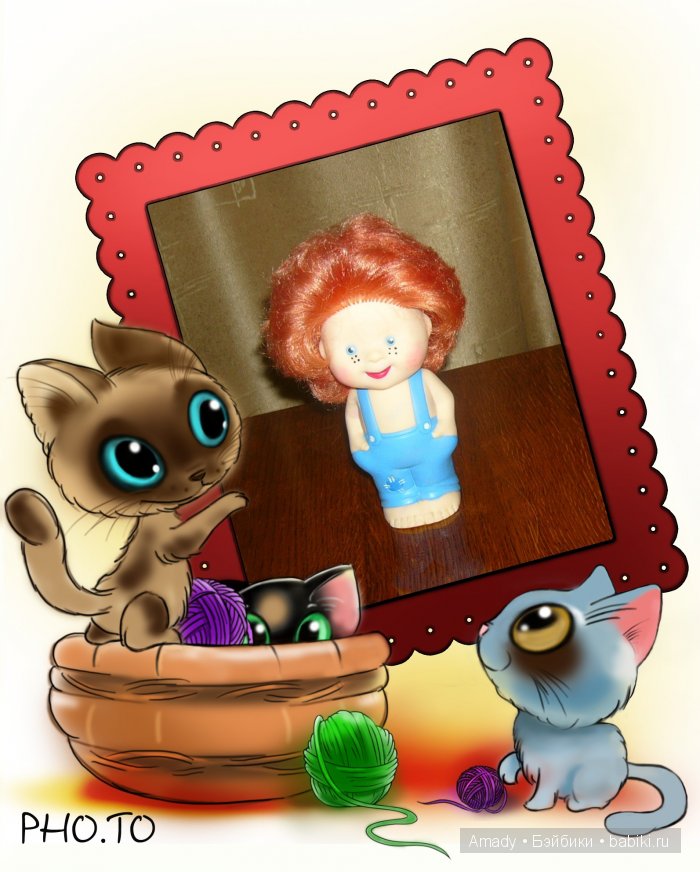 Рыжий мега-позитивчик — Советские винтажные куклы (СССР): Ленигрушка