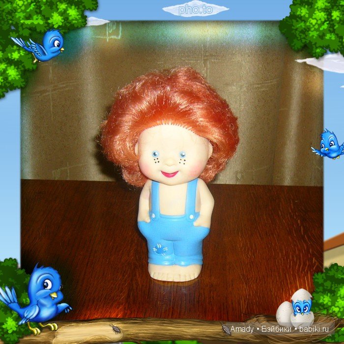 Рыжий мега-позитивчик — Советские винтажные куклы (СССР): Ленигрушка