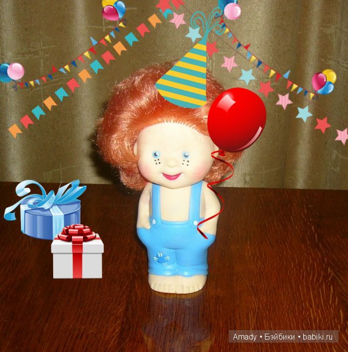 Рыжий мега-позитивчик — Советские винтажные куклы (СССР): Ленигрушка