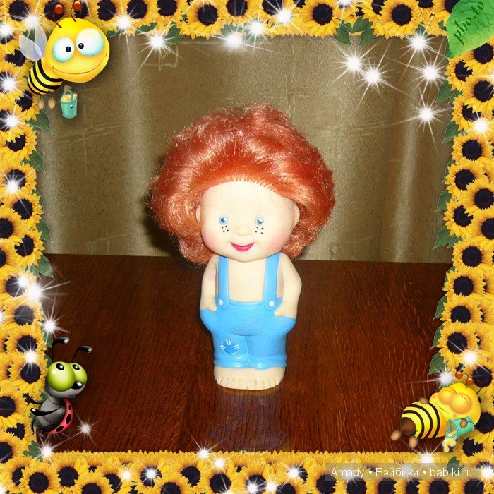 Рыжий мега-позитивчик — Советские винтажные куклы (СССР): Ленигрушка