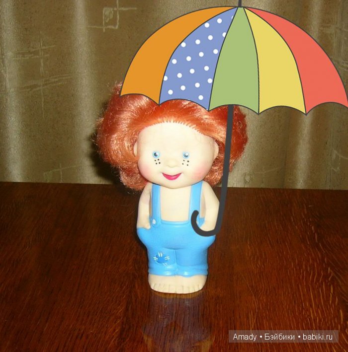 Рыжий мега-позитивчик — Советские винтажные куклы (СССР): Ленигрушка