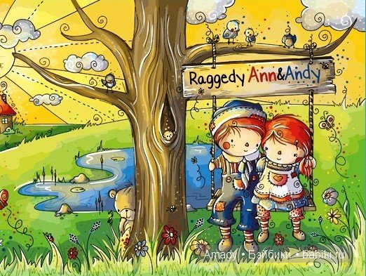 Тряпичная Энн - персонаж всемирно известной книги Джонни Груэлла. 100 лет со Дня Рождения