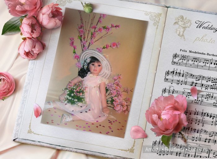 Цветок сакуры. По следам конкурса "Кукла со шляпкой"