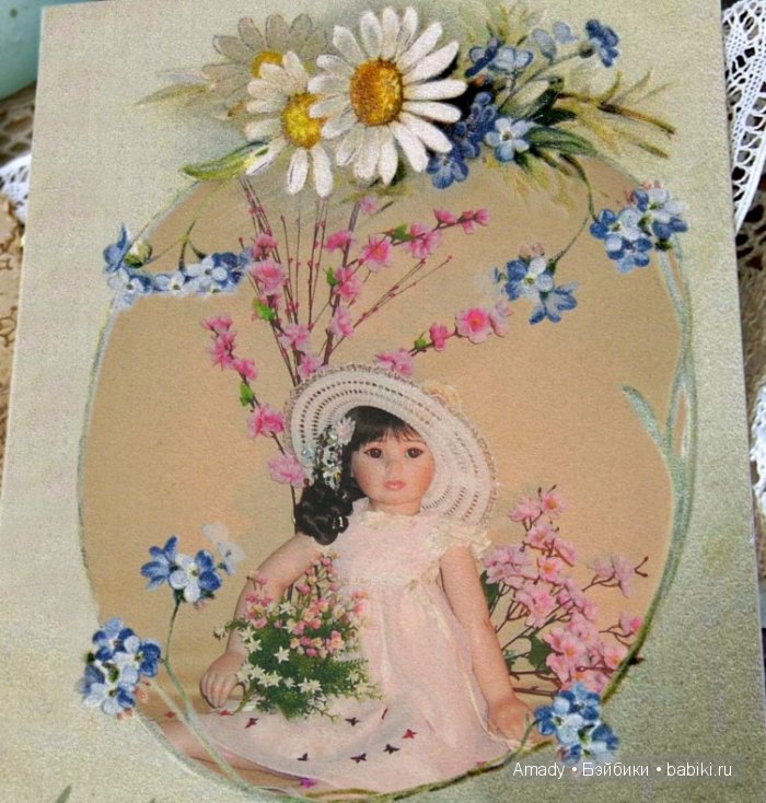 Цветок сакуры. По следам конкурса "Кукла со шляпкой"