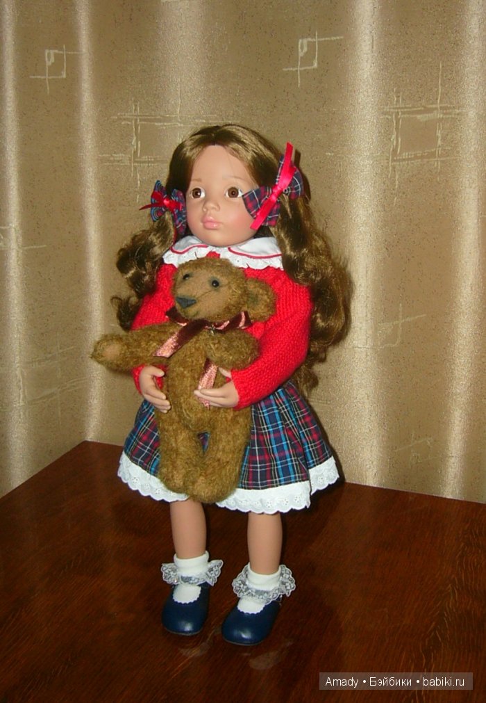 Мои новые вязанные наряды для Gotz (фото 7)
