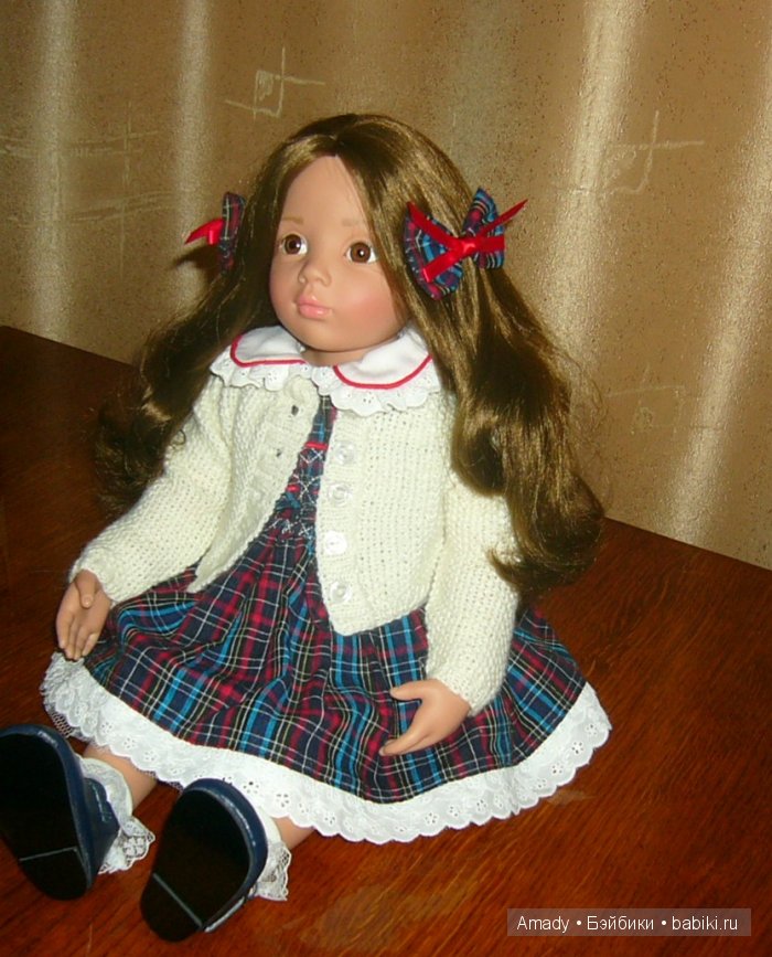 Мои новые вязанные наряды для Gotz