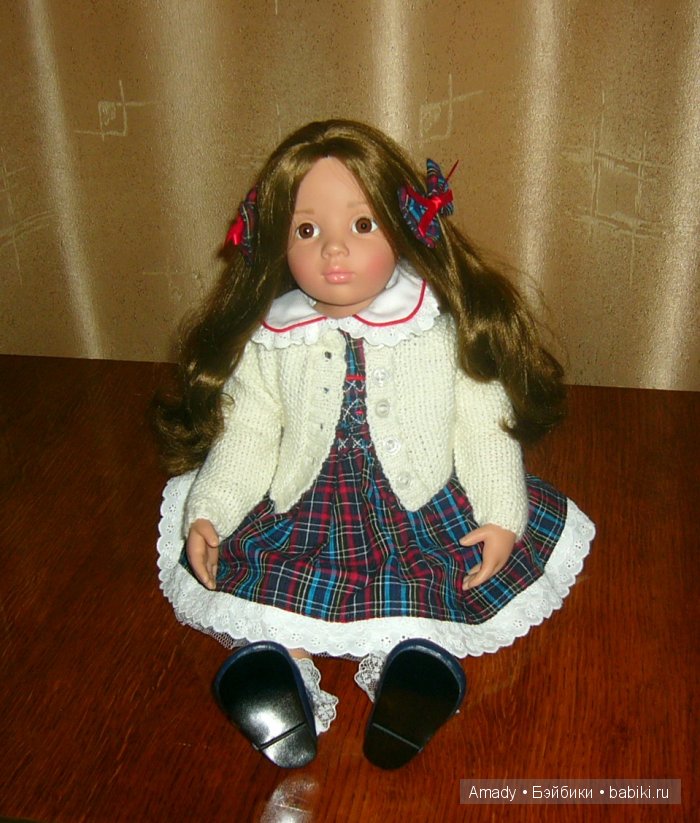 Мои новые вязанные наряды для Gotz