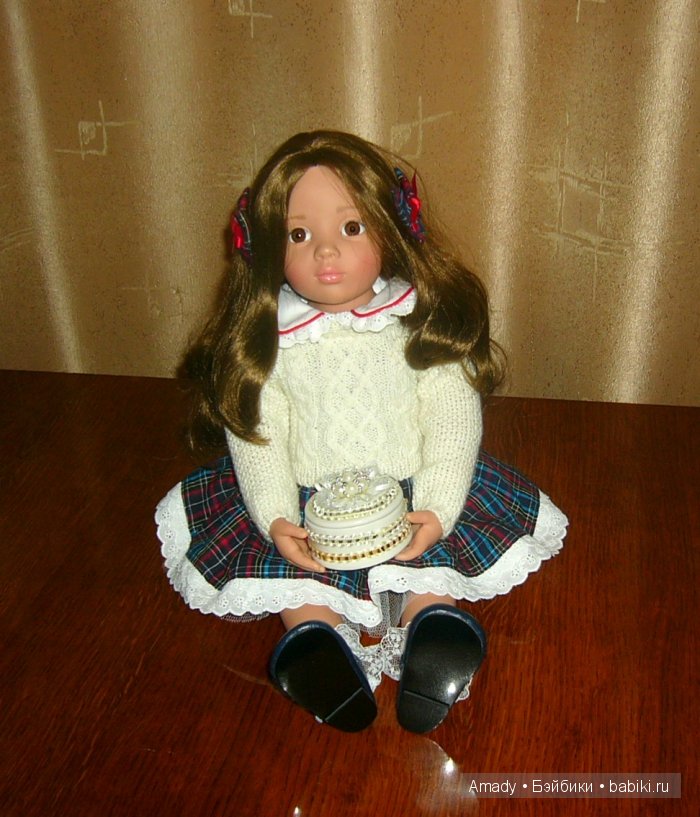 Мои новые вязанные наряды для Gotz