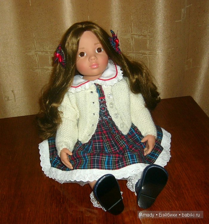 Мои новые вязанные наряды для Gotz