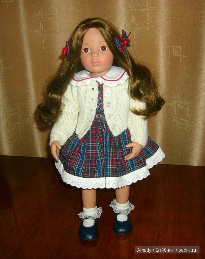 Мои новые вязанные наряды для Gotz