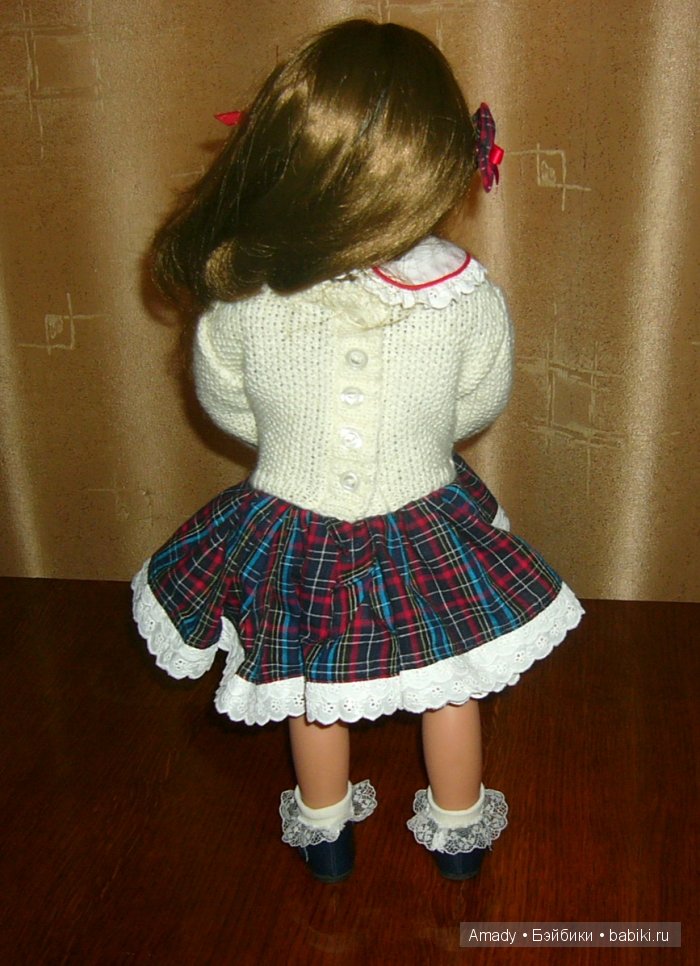 Мои новые вязанные наряды для Gotz