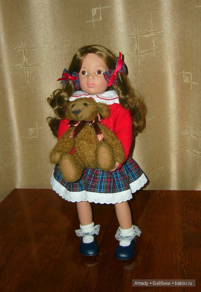 Мои новые вязанные наряды для Gotz (фото 6)