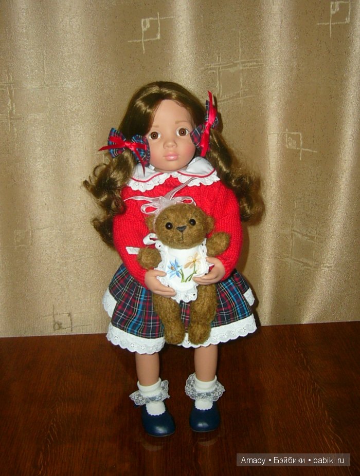 Мои новые вязанные наряды для Gotz