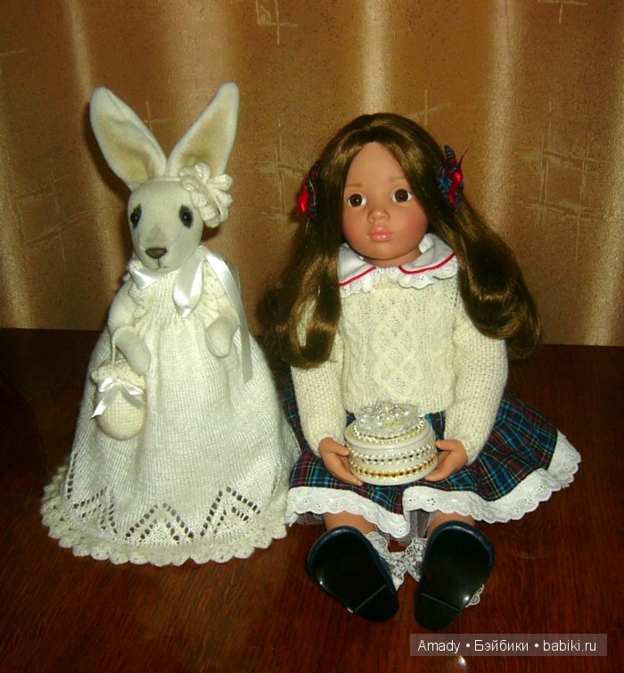 Мои новые вязанные наряды для Gotz