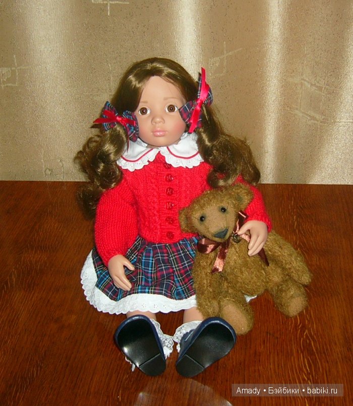 Мои новые вязанные наряды для Gotz (фото 3)