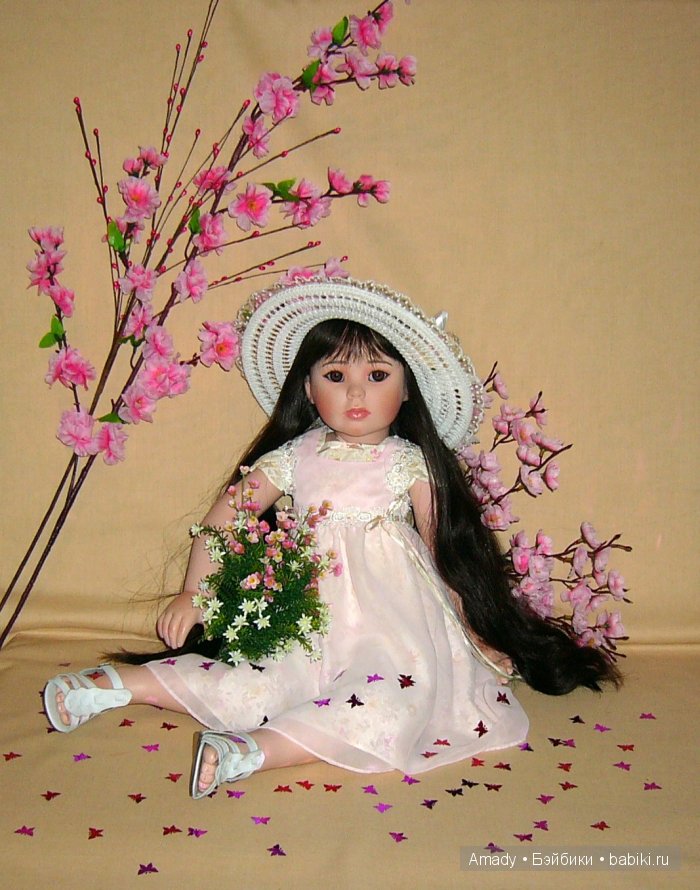 Цветок сакуры. По следам конкурса "Кукла со шляпкой"
