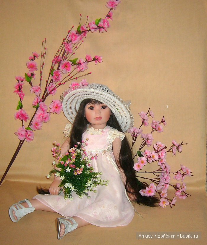 Цветок сакуры. По следам конкурса "Кукла со шляпкой"