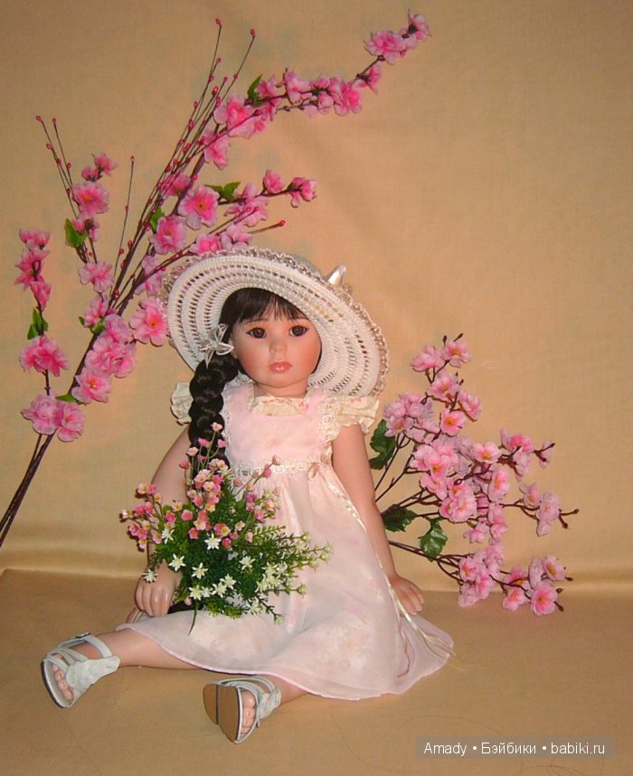 Цветок сакуры. По следам конкурса "Кукла со шляпкой"