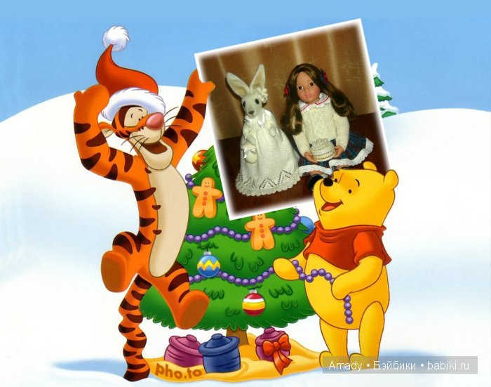 Мои новые вязанные наряды для Gotz