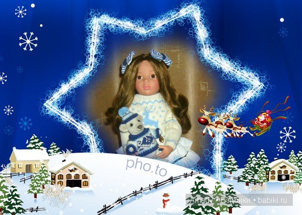 Мои новые вязанные наряды для Gotz