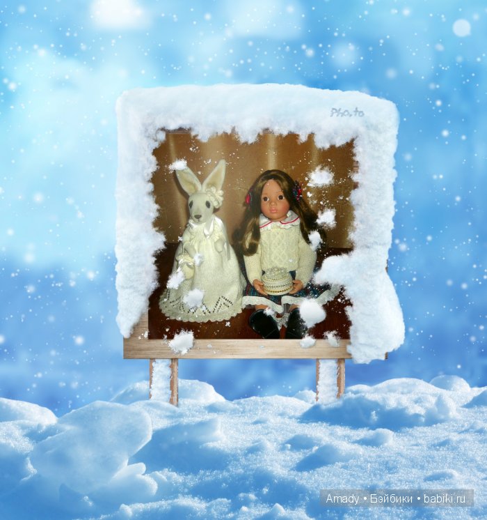 Мои новые вязанные наряды для Gotz